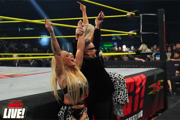 Click to view full size image
==============
TNAiMPACT2504_LIVE_AshByElegence_HeatherByElegence_Rosemary_vs_Spitfire_MashaSlamovich-WM-58.jpg TNAiMPACT2504_LIVE_AshByElegence_HeatherByElegence_Rosemary_vs_Spitfire_MashaSlamovich-WM-58.jpg