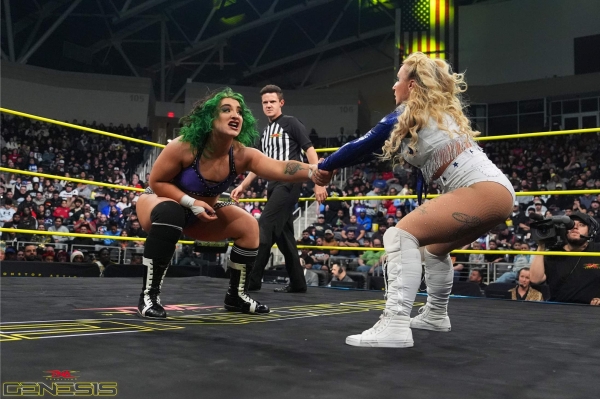 Click to view full size image
==============
TNAGenesis2025_AshByElegence_HeatherByElegence_vs_Spitfire-WM-26.jpg TNAGenesis2025_AshByElegence_HeatherByElegence_vs_Spitfire-WM-26.jpg